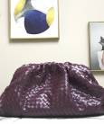 Сумка Bottega Veneta Pouch Violet Woven Clutch
